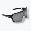 Occhiali da sole Endura Singletrack nero/platino revo smoke/argento chiaro flash mirror
