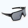Occhiali da sole Endura Singletrack nero/platino revo smoke/argento chiaro flash mirror 2