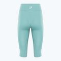 Leggings donna Gymshark Training Cropped verde acqua 2