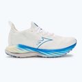 Scarpe da corsa da donna Mizuno Wave Neo Wind bianco/argento/blu-peace 2