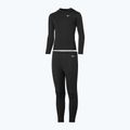 Set di intimo termico per bambini Mizuno Mid Top&Bottom nero