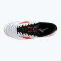 Scarpe da calcio per bambini Mizuno MRL Sala Club TF Jr bianco/rosso radiante 10