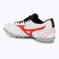 Scarpe da calcio per bambini Mizuno MRL Sala Club TF Jr bianco/rosso radiante 3