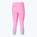 Leggings Mizuno Impulse Core 3/4 lilla in chiffon da donna 2