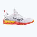 Scarpe da pallavolo Mizuno Wave Luminous 3 bianco/corallo infuocato 2/citrus 8