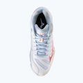 Scarpe da pallavolo donna Mizuno Wave Voltage 2 Mid bianco/calipso coral/pale banana 12
