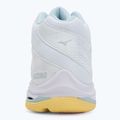 Scarpe da pallavolo donna Mizuno Wave Voltage 2 Mid bianco/calipso coral/pale banana 6