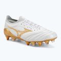 Scarpe da calcio Mizuno Morelia Neo IV Beta Elite Mix white/mp gold/cool gray 3c