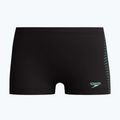 Boxer da nuoto per bambini Speedo Plastisol Placement Aquashort black/alfalfa green