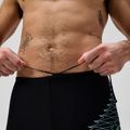 Speedo Medley Logo Aquashort boxer nuoto uomo nero/alfa verde 6