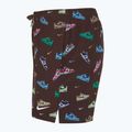 Pantaloncini da bagno Nike Multi Print 5" Volley da uomo, marrone barocco 7
