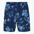 Pantaloncini da bagno Nike Fine Floral 7" Volley da uomo, mezzanotte marina 5