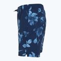 Pantaloncini da bagno Nike Fine Floral 7" Volley da uomo, mezzanotte marina 7