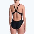 Costume da bagno intero da donna Nike Logo Tape Fastback black 3