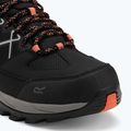 Stivali da trekking da donna REGATTA Samaris III Low nero/satsuma 7