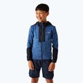 Felpa con cappuccio in pile per bambini REGATTA Dissolver X olympian blue/navy