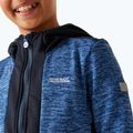 Felpa con cappuccio in pile per bambini REGATTA Dissolver X olympian blue/navy 4