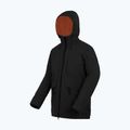 Giacca impermeabile uomo Regatta Balaton black/pumpkin spice 12