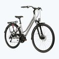 Bicicletta da trekking da donna KROSS Trans 3.0 In silver/gray/gloss 2