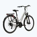 Bicicletta da trekking da donna KROSS Trans 3.0 In silver/gray/gloss 3