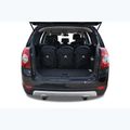 KJUST Set di borse per bagagliaio Chevrolet Captiva 2006-2010 5 pezzi nero 15