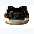 KJUST Mercedes-Benz GLK set di borse per il bagaglio 2008-2015 4 pezzi nero 11