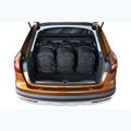 KJUST Audi A4 Avant 2015+ set di borse portabagagli 5 pezzi nero 20