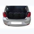 KJUST Volkswagen Polo 2009-2017 Set di borse per il bagagliaio 3 pezzi nero. 9