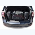 Set di borse per bagagliaio KJUST Volkswagen Golf Plus 2008-2012 4 pezzi nero. 12