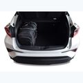 KJUST Toyota C-Hr 2016-2023 set di borse per bagagliaio 4 pezzi nero. 15