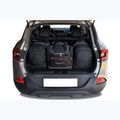 KJUST Renault Kadjar set di borse per il bagaglio 2015-2022 4 pezzi nero. 12