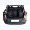 KJUST Renault Kadjar set di borse per il bagaglio 2015-2022 4 pezzi nero. 13