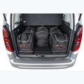 Set di borse portabagagli KJUST 2018 Opel Combo+ 6 pezzi nero. 12