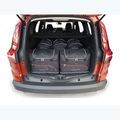 KJUST Dacia Jogger set di borse 2022+ 5 pezzi nero 13