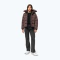 Giacca invernale da donna Pitbull Amalia Padded Hooded dark chocolate 2