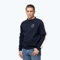 Felpa uomo Pitbull San Diego Ca girocollo dark navy