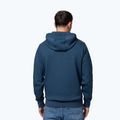 Felpa uomo con cappuccio Pitbull Sampson petrol blue 3