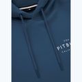 Felpa uomo con cappuccio Pitbull Sampson petrol blue 7