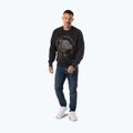 Felpa uomo Pitbull Strenght & Respect Crewneck washed dark graphite 4