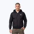 Giacca uomo Pitbull Athletic Tape Nylon Hooded black