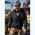 Giacca uomo Pitbull Athletic Tape Nylon Hooded black 9