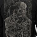 Felpa da uomo Pitbull USA Hooded Zip black 5
