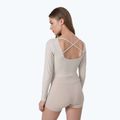 Top yoga donna 4F TSDL019 LS beige 2