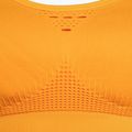 Carpatree Phase Reggiseno fitness senza cuciture giallo oro 7