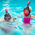 Maschera integrale per lo snorkeling AQUASTIC SMA-01SC rosso 6