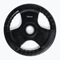 XTREXO RW25 in ghisa gommata peso 25 kg nero 3