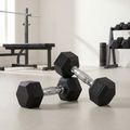 Manubri gommati XTREXO Hex 2,5 kg 3