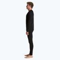 Set di biancheria intima termica da uomo SET0540 nero WOOLCANO Merino 2