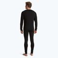 Set di biancheria intima termica da uomo SET0540 nero WOOLCANO Merino 3