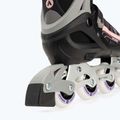 Pattini in linea per bambini ATTABO Bladeroll regolabili nero/viola 7